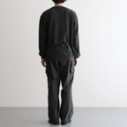 SEED STITCH LS TOP #GRAPHITE [PMAV-CL03]