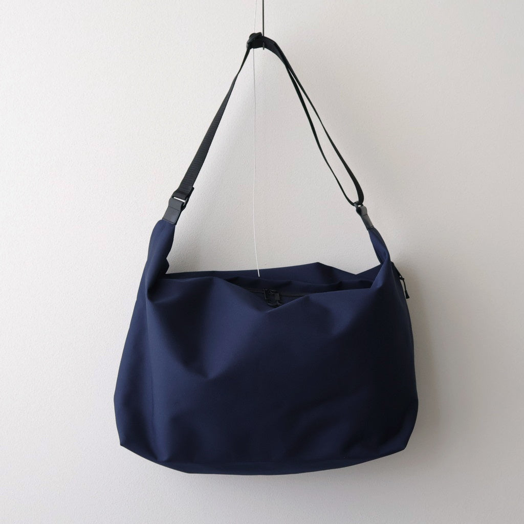 CORDURA ECOMADE CANVAS SHOULDER BAG L #NAVY [16552 71418]