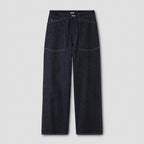 MIL DENIM FATIGUE TROUSERS #INDIGO [PM-PTM35]
