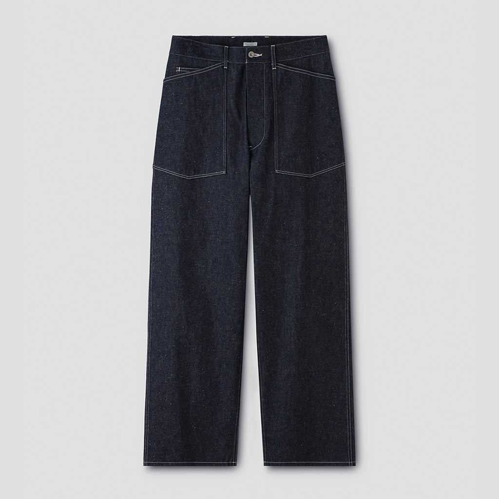 MIL DENIM FATIGUE TROUSERS #INDIGO [PM-PTM35]