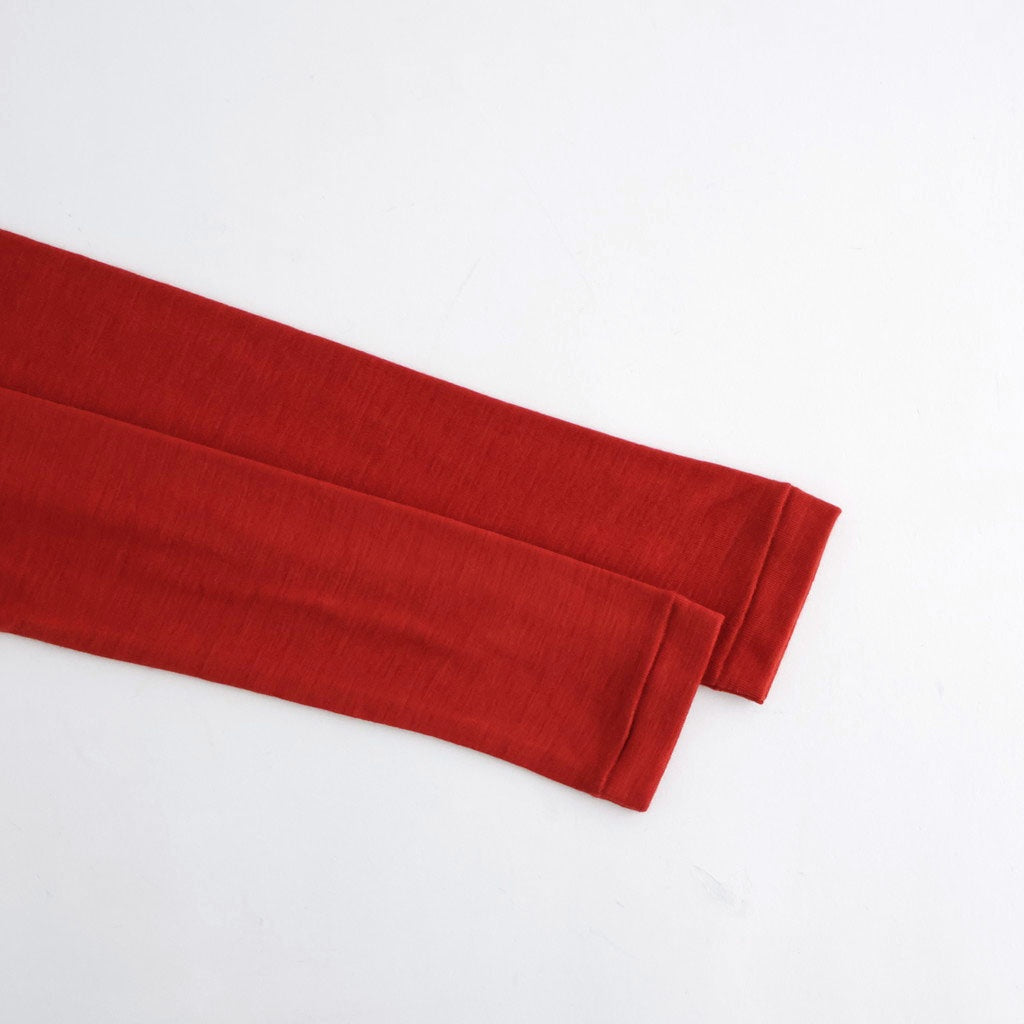 Wool Rib Turtle Neck #DarkRed [BHSW24F12F26]