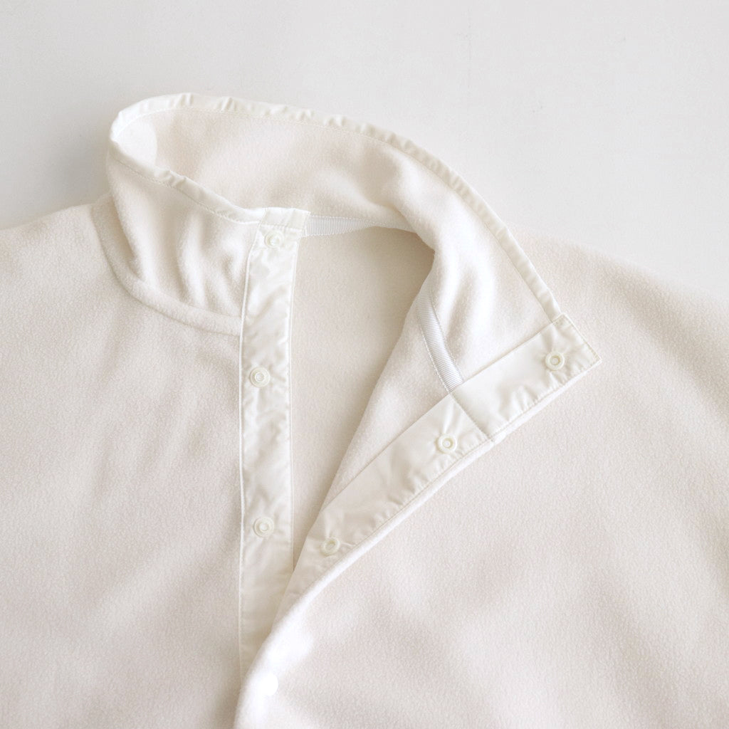 RECYCLE POLYESTER FLEECE BZ #WHITE [17032 25328]