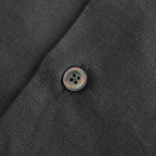 Open Collar Panama S/S Shirt #Gray [S25SG119]