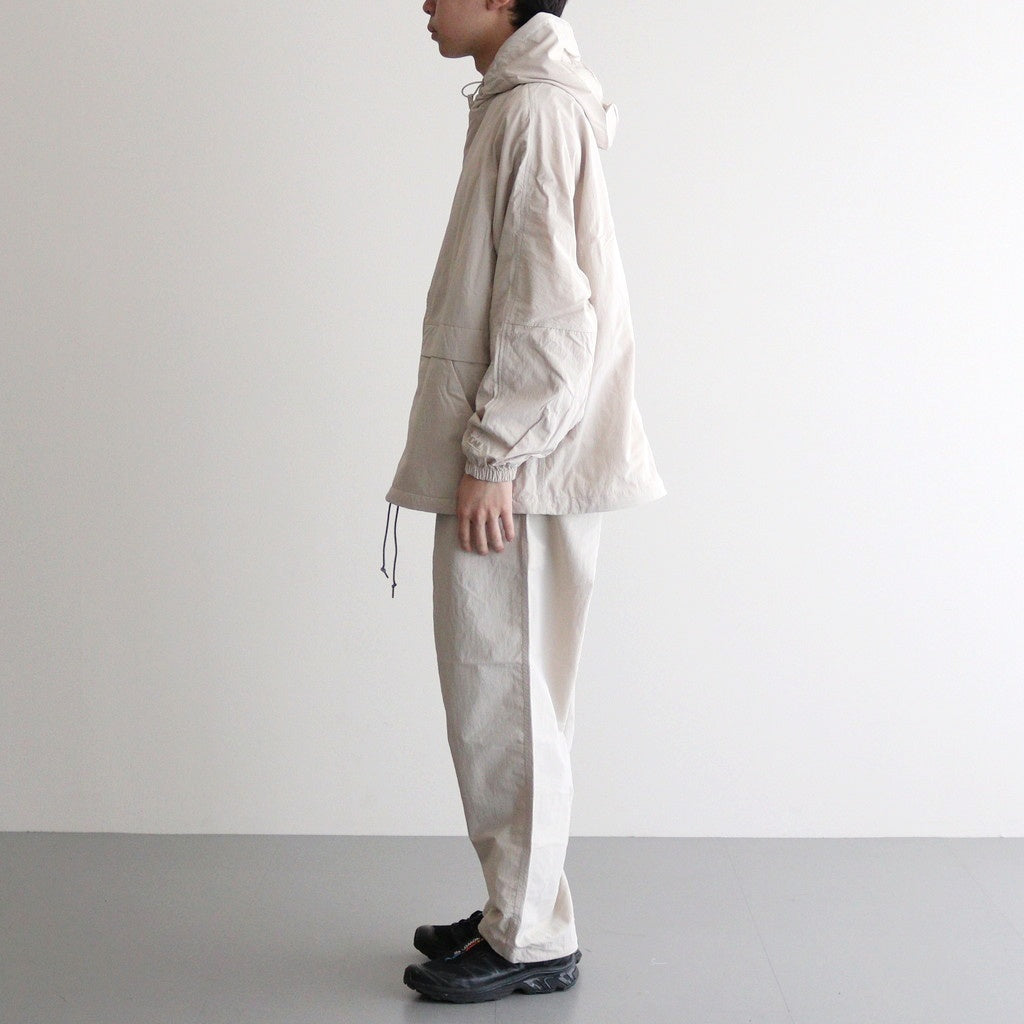 Reversible Hooded Jacket #Sand Beige [S25SA002]