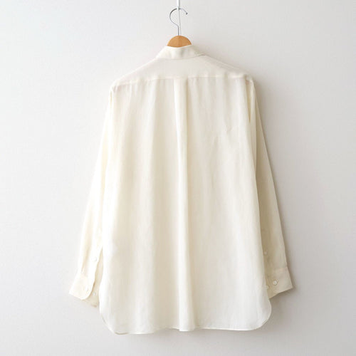 COTTON VOILE LAWN LONG SLEEVE SH #060 LIGHT YELLOW [16861 50081]