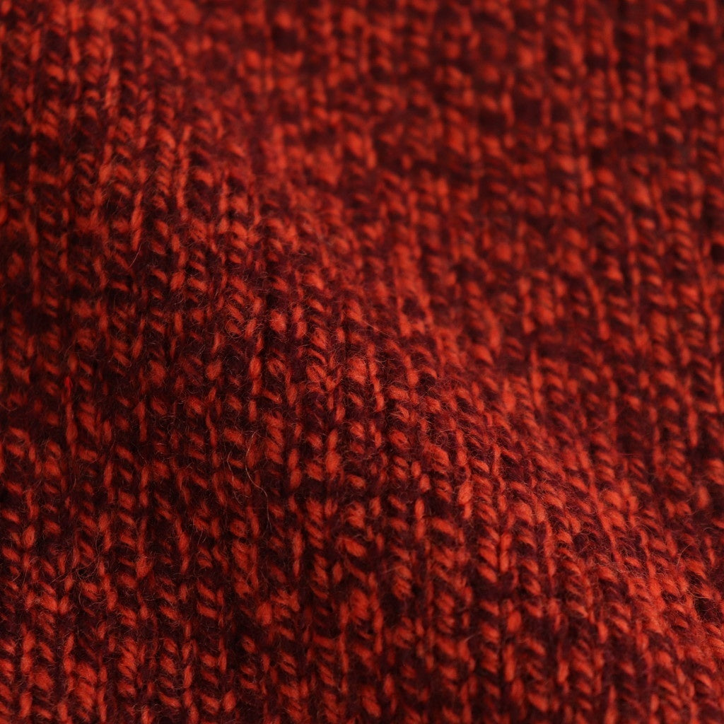 WOOL CASHEMERE KN P/O #FIRE ORANGE [16842 60071]