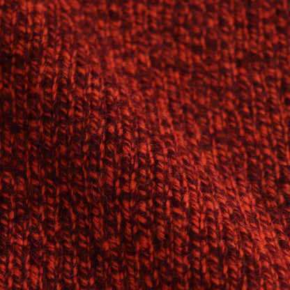 WOOL CASHEMERE KN P/O #FIRE ORANGE [16842 60071]