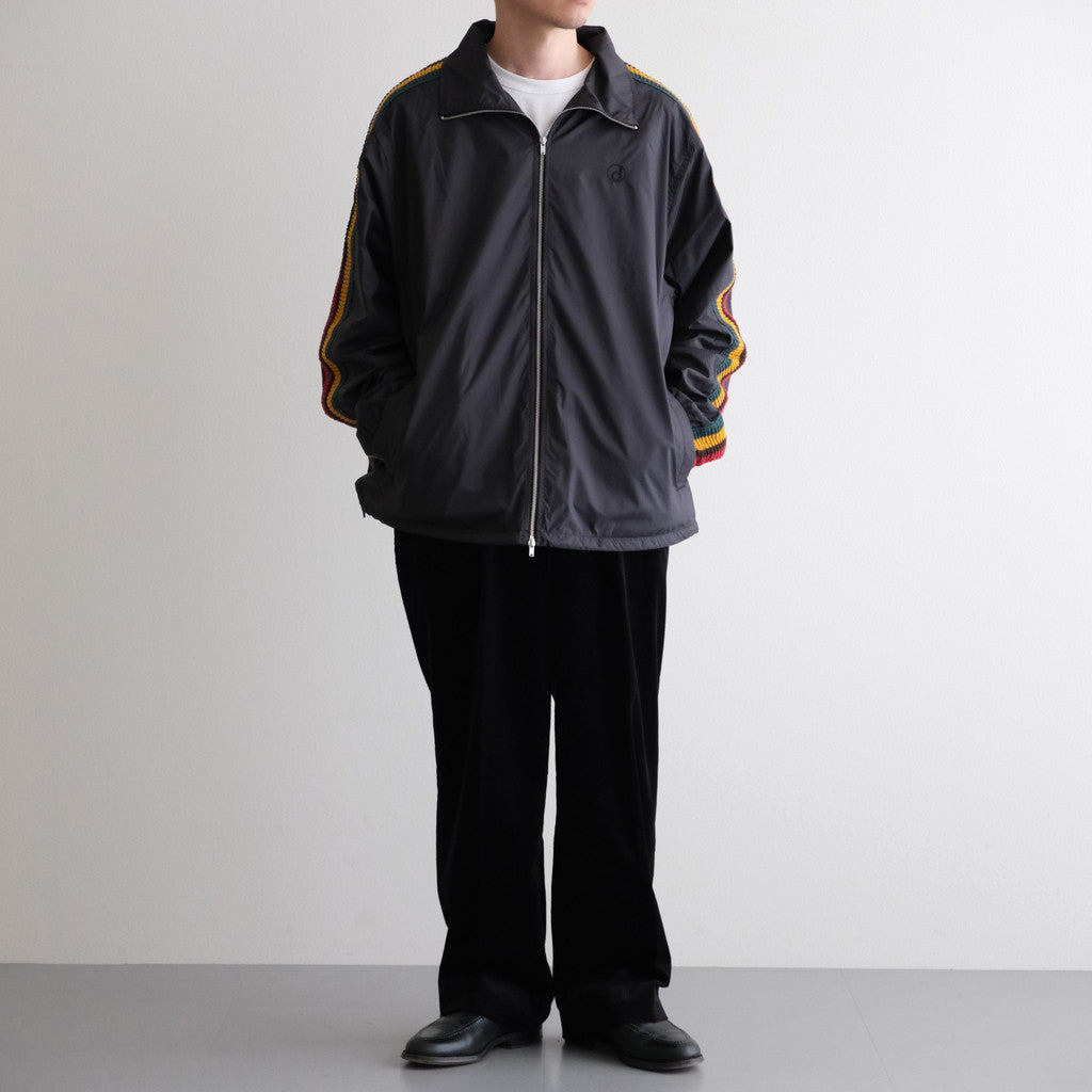 TRACK JACKET POLYESTER #BLACK [DNA25B03-A]