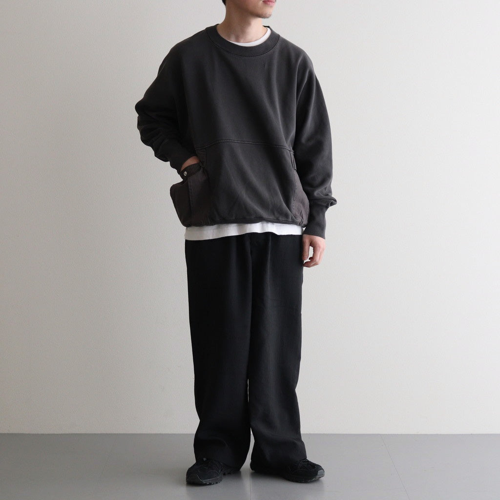 11oz Crewneck Sweatshirt #Charcoal [N25SH009] – Diffusion