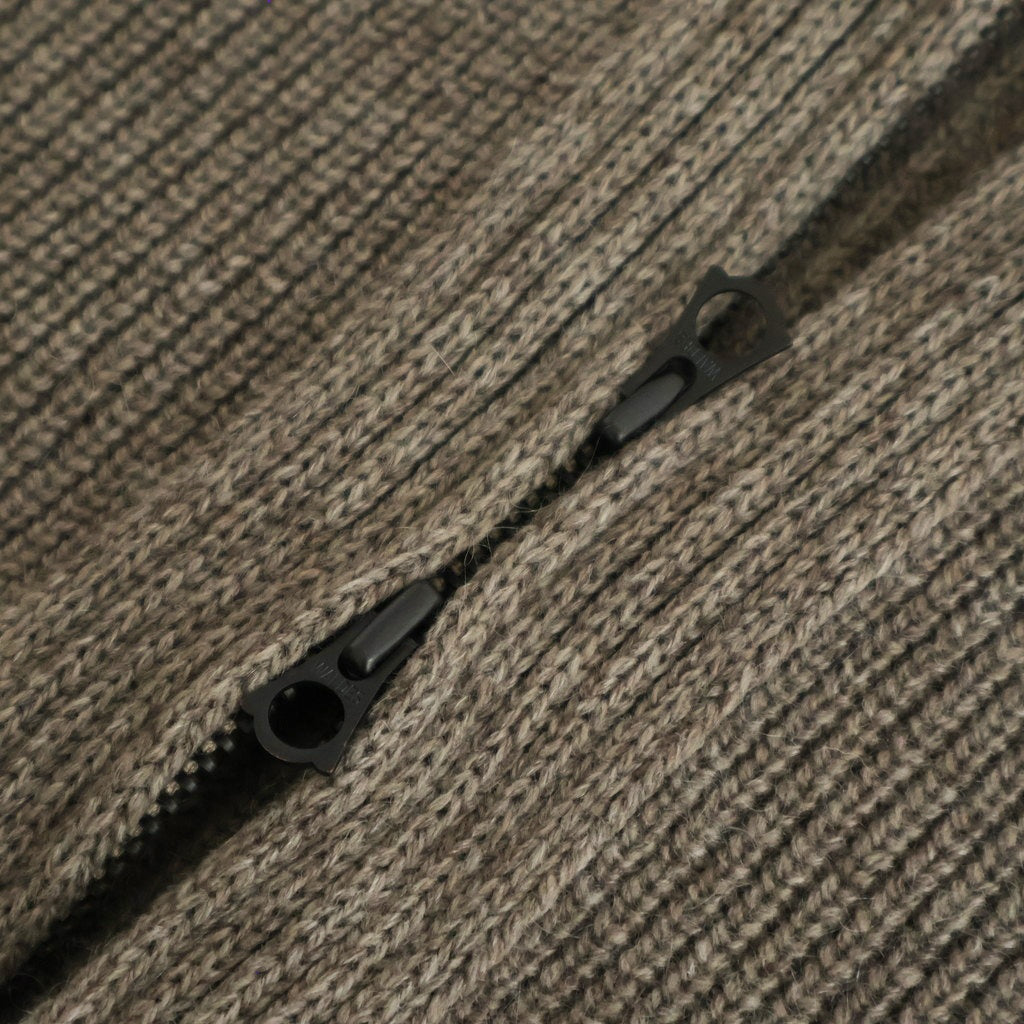 Yak×Ca/Wool Flight Jacket #Beige Mix [NEP-AW2517M]