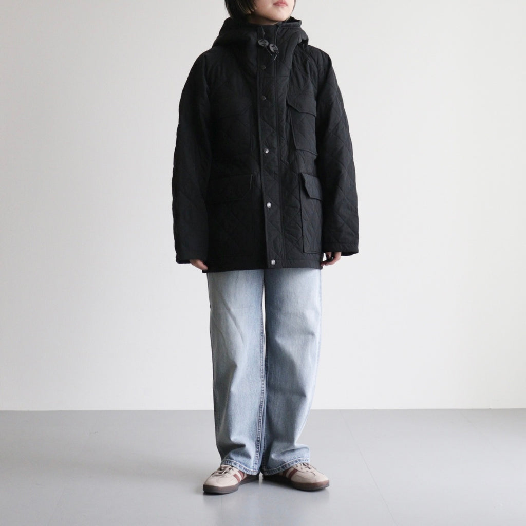 Quilting Field Mountain Parka #Black [N25FA087]