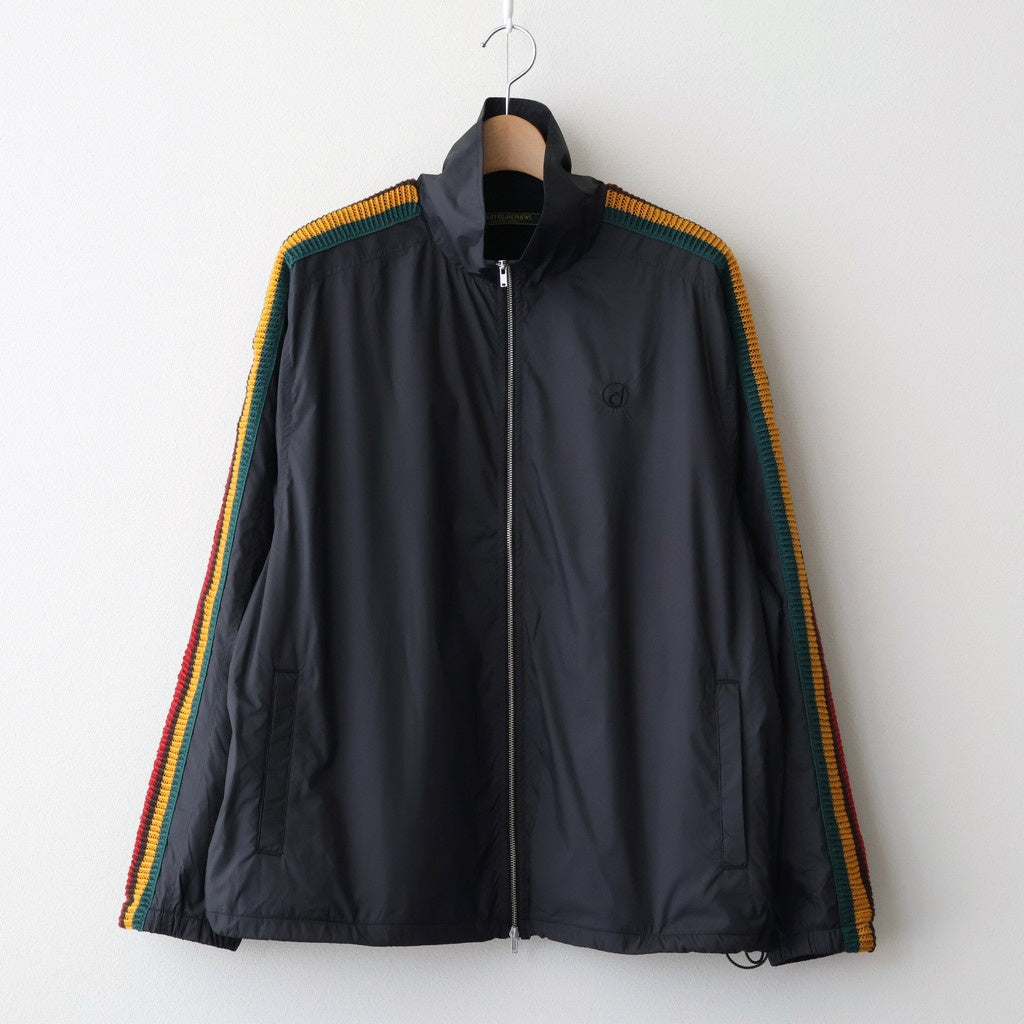 TRACK JACKET POLYESTER #BLACK [DNA25B03-A]