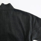 Pe/Silk Fleece Track Jacket #HeatherBlack [BHS24F029F25]