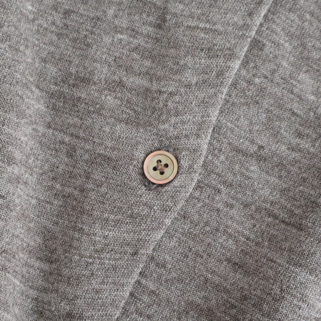 CHOMA CREW NECK CARDIGAN #GREIGE [BN-26SL-040]