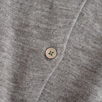 CHOMA CREW NECK CARDIGAN #GREIGE [BN-26SL-040]