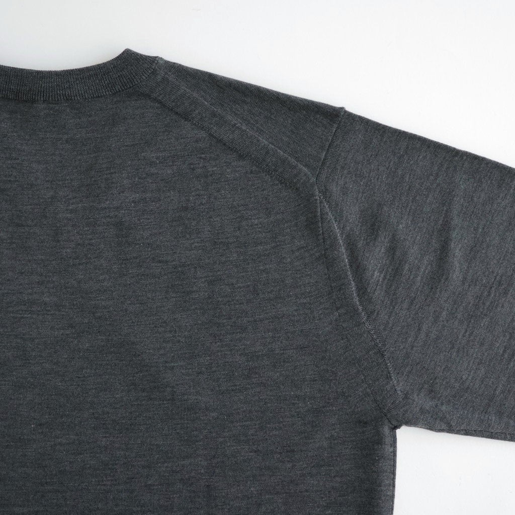 BABY WOOL V NECK #GRAY [BN-26FM-041]