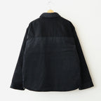 Corduroy Field Insulation Shirt Jacket #Black [N26FA051]