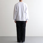 Soft&Hard Sweat Crew-Neck P/O #HeatherWhite [bROOTS24F21F25]
