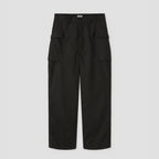 HOPSACK WIDE POCKET TROUSERS #FOREST [PMAT-PT06]