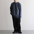 Crew Neck Sweat #Heather Navy [S25SH011]