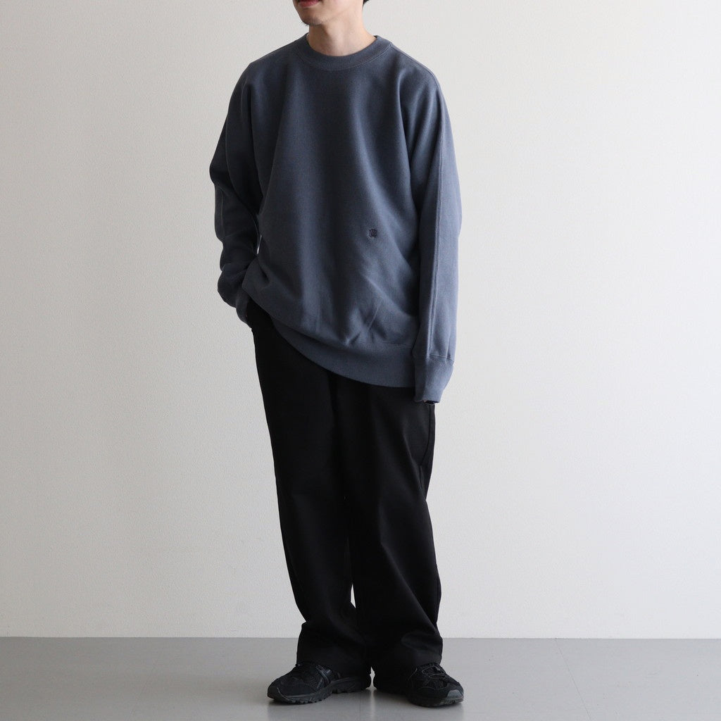 Crew Neck Sweat #Heather Navy [S25SH011]