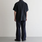 CAMP COLLAR MARINE SHIRTS #ONYX [251OJ-SH11]