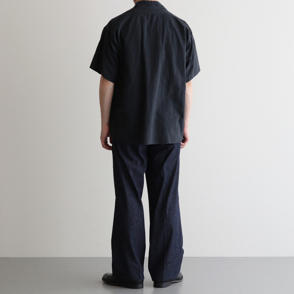 CAMP COLLAR MARINE SHIRTS #ONYX [251OJ-SH11]