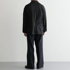 REGULAR FIT STRAIGHT TROUSERS #GRAY BIRD’S-EYE [M26C10PT03C]