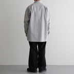 Regular Collar Wind Shirt #Gray [S26SG082]