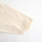 Co/Silk Nep Skipper Cropped Sleeve #Ivory [BHS26S029]