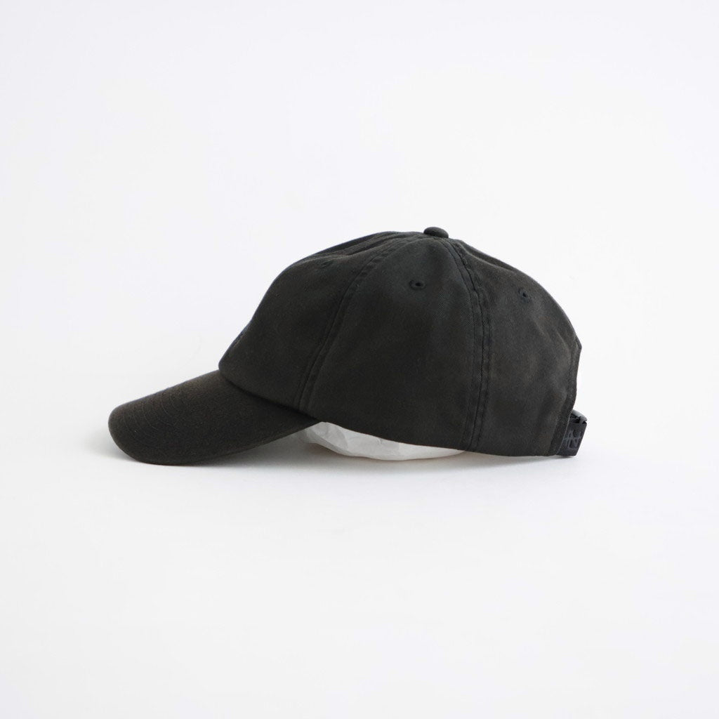 Washed Chino Cap #Black [S26FP067]