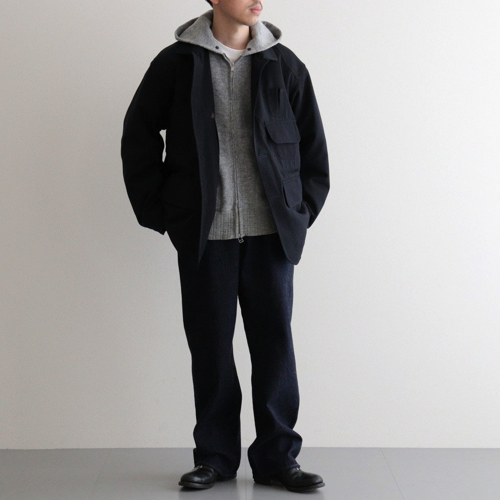 W/CA HUNTING JACKET #INK NAVY [PMAU-OT08]
