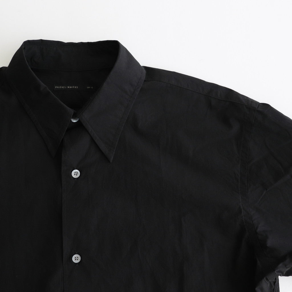 MILITARY DRESS SHIRT #FADED BLACK [PMLW-LS01]