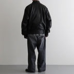 SHEEP LEATHER ZIP BZ #010 RED BLACK [17061 25004]