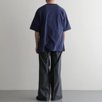 Wool Tropical 2tuck Wide Tapered Trousers #TOP Gray [NEP-SS2605]