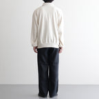 DOUBLE PLEATED EASY TROUSERS #BLACK [A26A22PT02C]