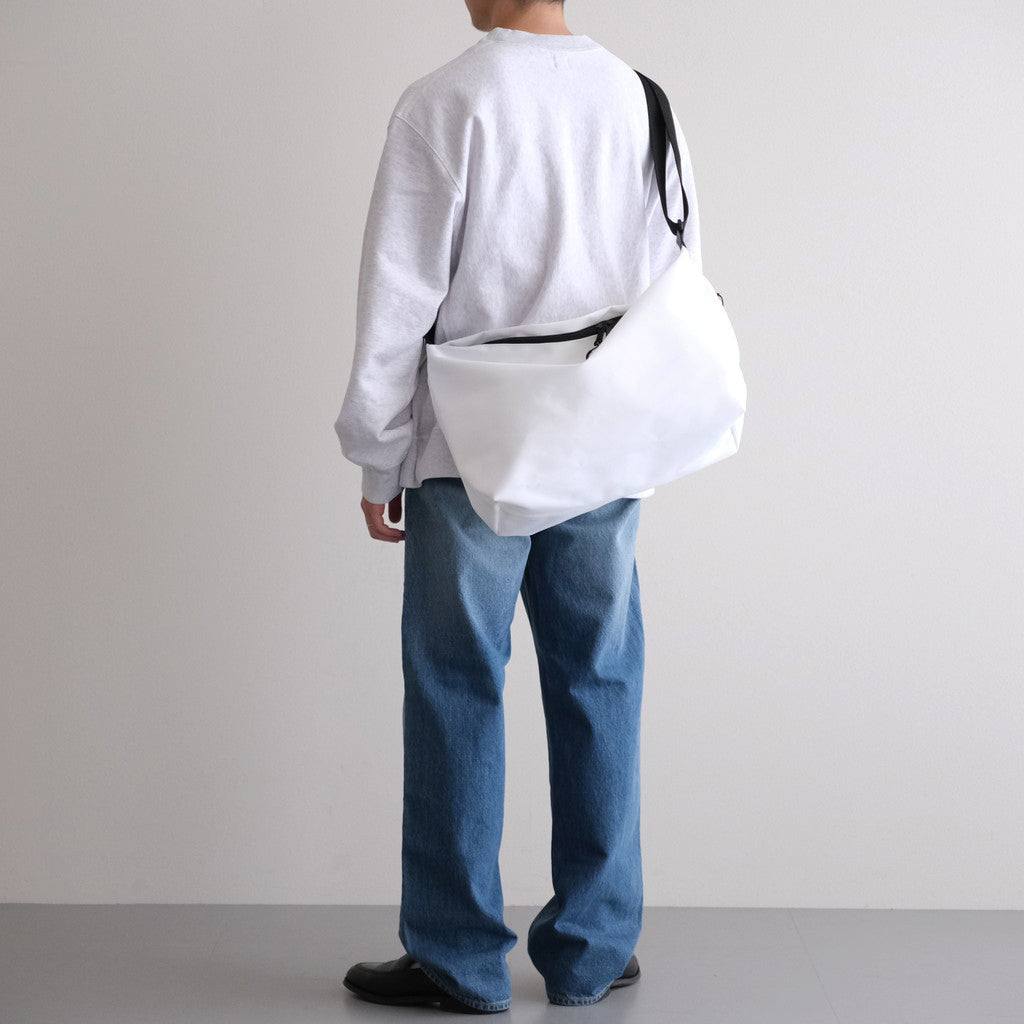 CORDURA ECOMADE CANVAS SHOULDER BAG M #WHITE [16552 71409]