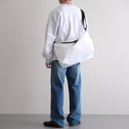 CORDURA ECOMADE CANVAS SHOULDER BAG M #WHITE [16552 71409]