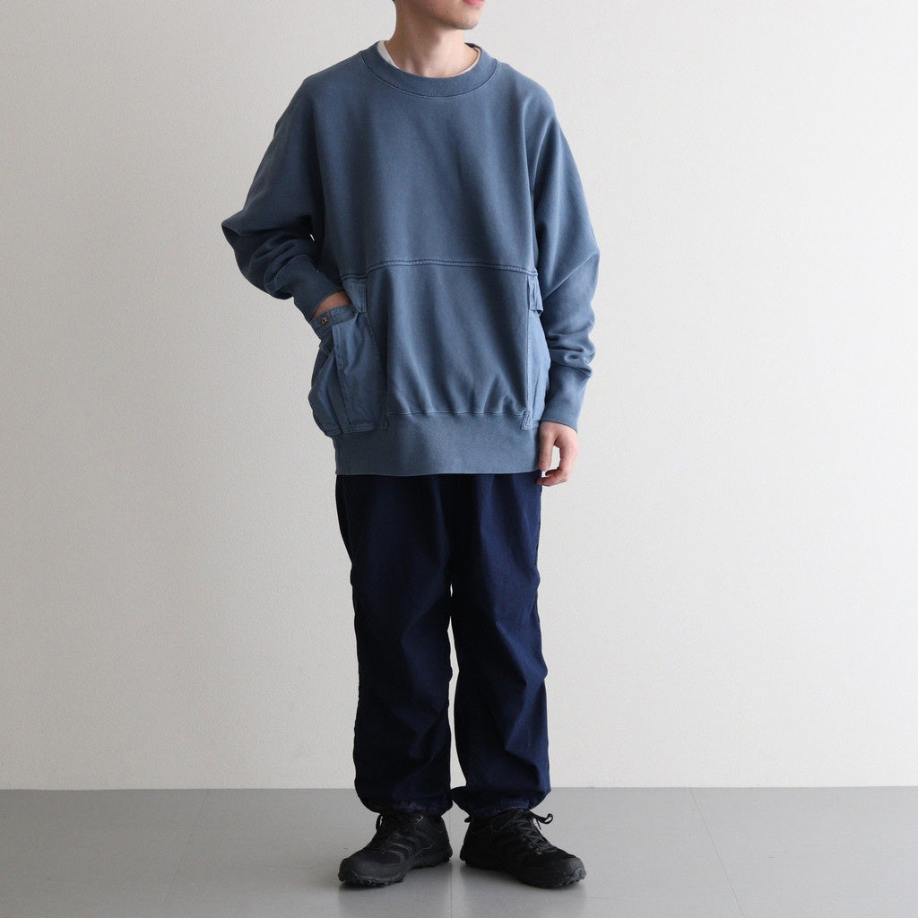 11oz Crewneck Sweatshirt #Sax [N25SH009] – Diffusion