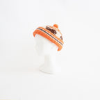 CANADIAN KNIT CAP - SNOWMAN #ORANGE [Z01011]