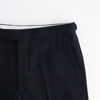 REGULAR STRAIGHT TROUSERS #BLACK [M25C07PT02C]