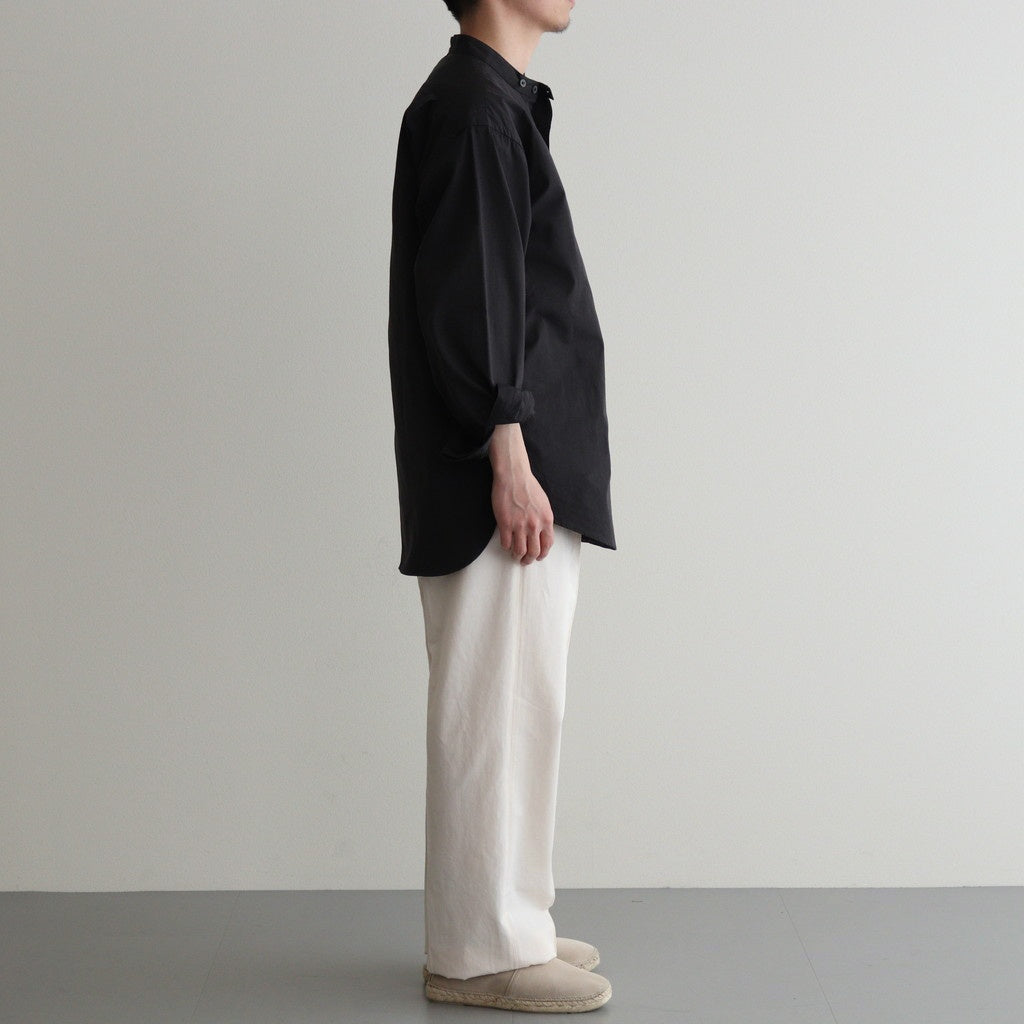 FRONT TUCK ARMY TROUSER #IVORY [251OJ-PT08]