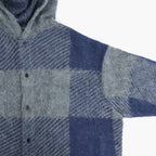 OOAL Mohair Hooded Jacket #Blue [S26FA031]