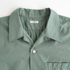 BACK GATHERING SS SHIRT #SAGE GREEN [PMAV-SS04]