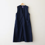 Indigo Field Jumper Dress #Indigo [N25SF024]