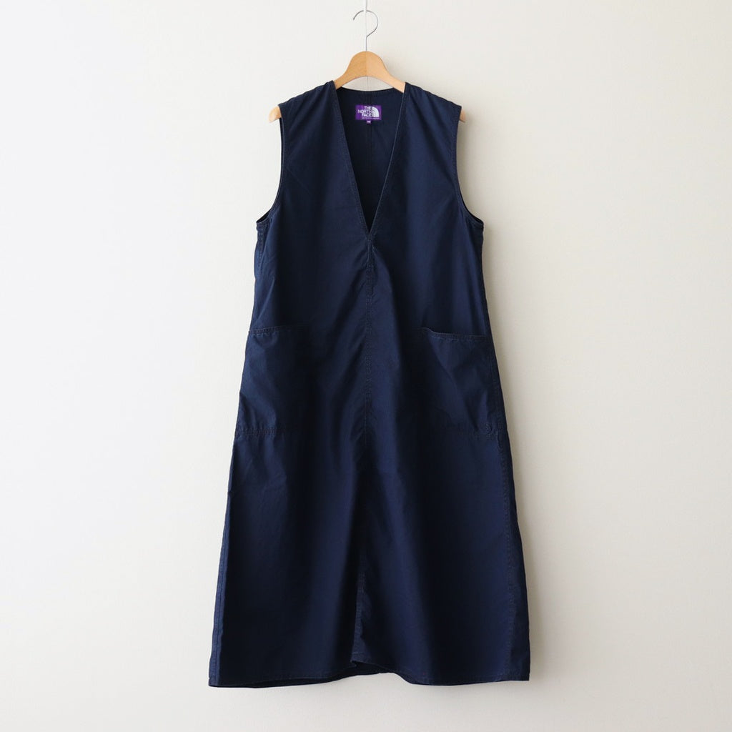 Indigo Field Jumper Dress #Indigo [N25SF024]