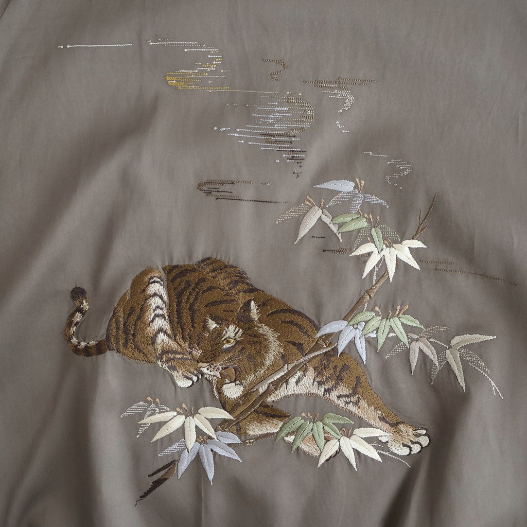STUNNING RAYON SOUVENIR JACKET #MOREL [261OJ-JK25]