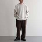 Soft&Hard Sweat Pants #KhakiBrown [bROOTS24F24]