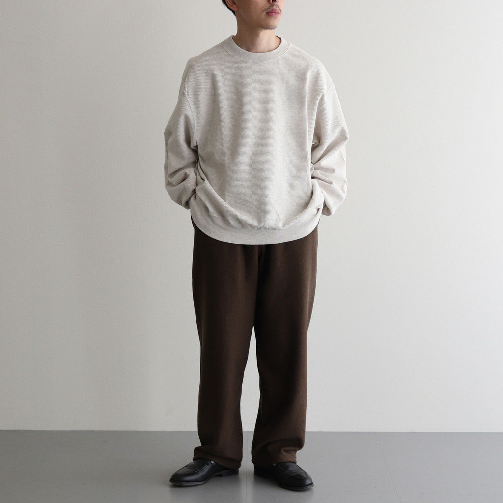 Soft&Hard Sweat Pants #KhakiBrown [bROOTS24F24]