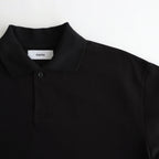 ONE BUTTON POLO S/S TEE #INK BLACK [M25A15CS02B]